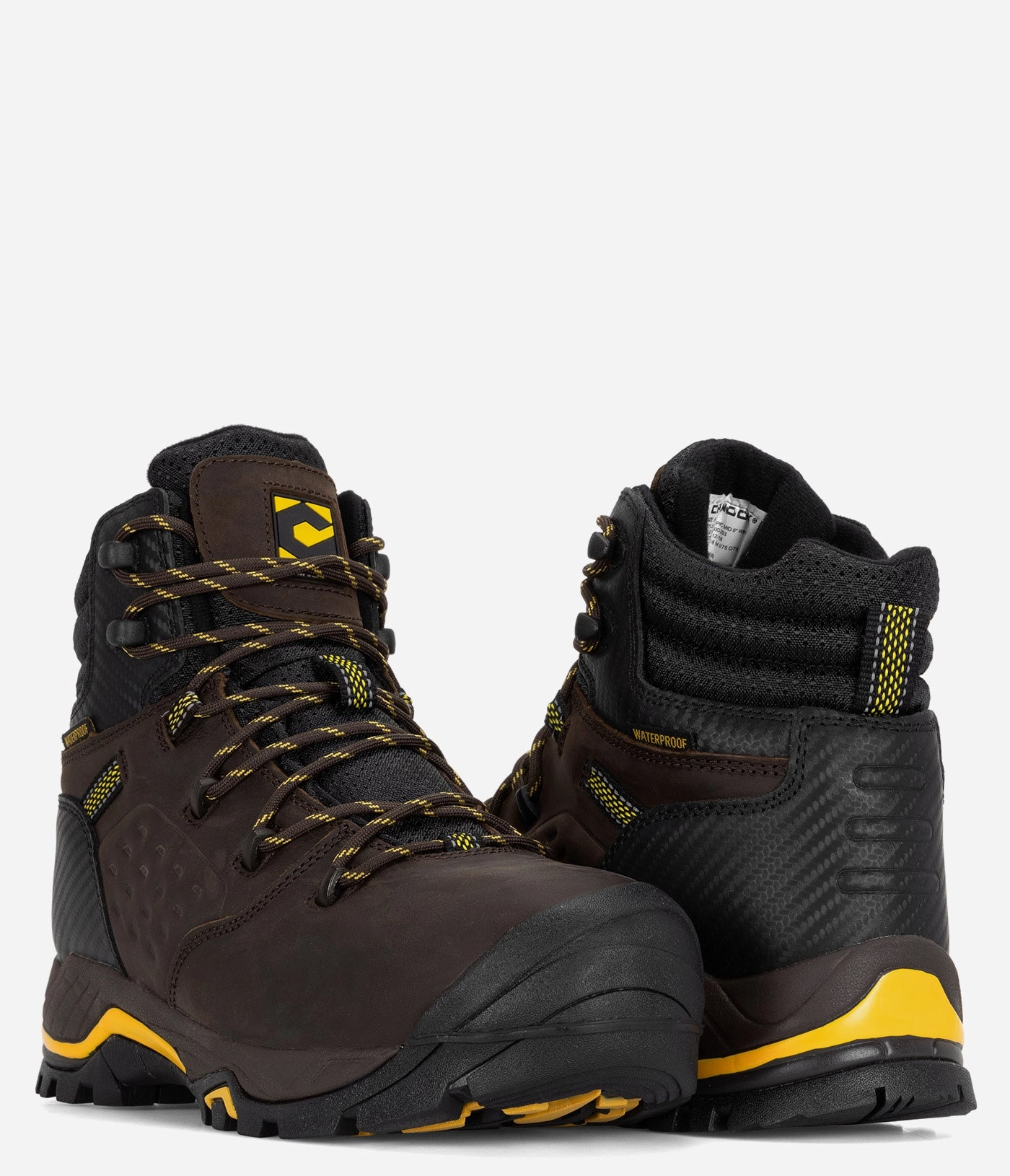 Cowboy Boots For Extra Wide Calves Chinook Olympic 6" Composite Toe Waterproof Work Boot - Men