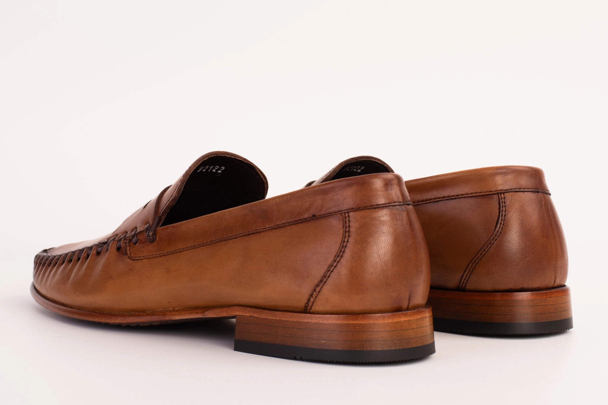 Maison Margiela Dress Shoes The Eregli Tan Leather Penny Loafer Men Shoe