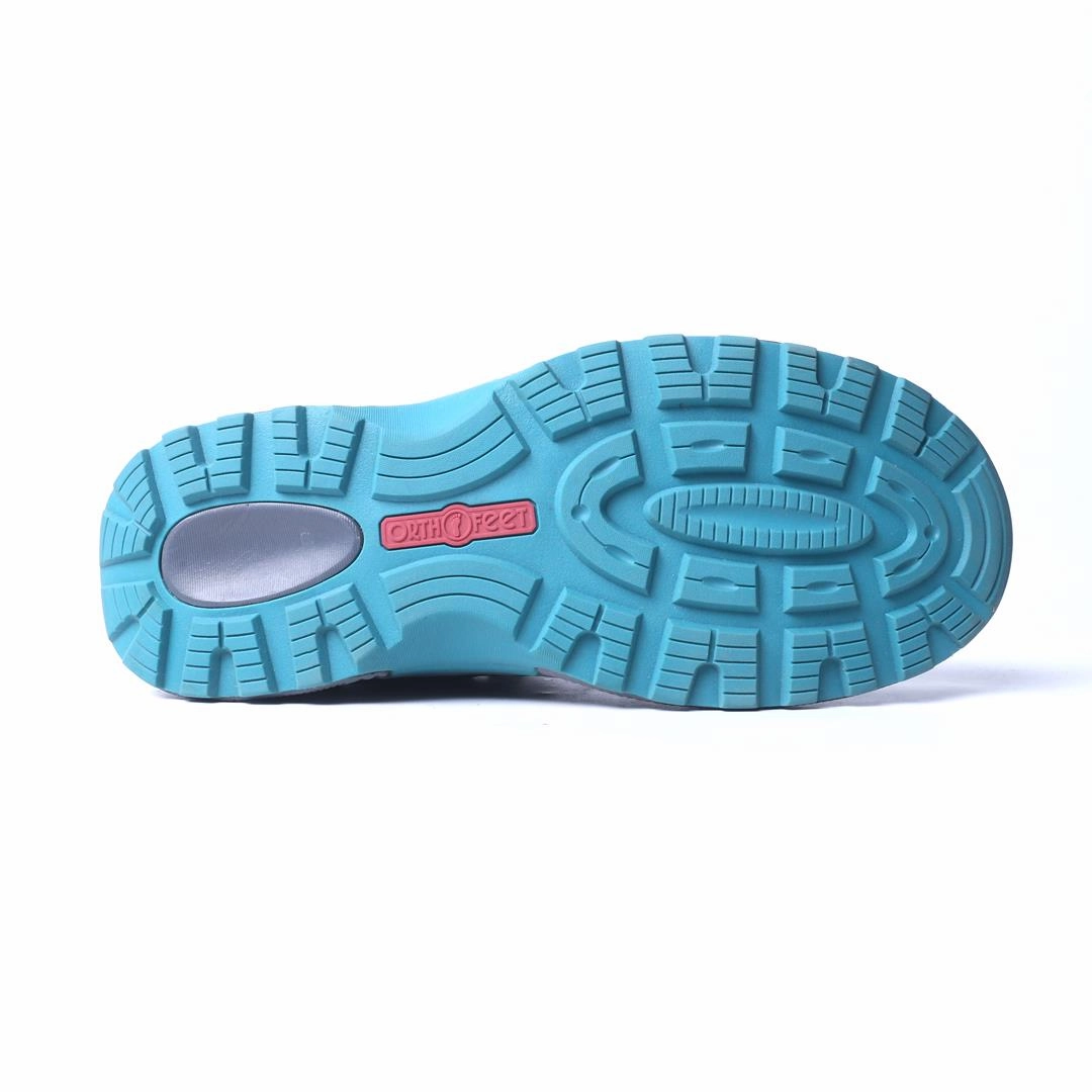 Snakeskin Dress Shoes Orthofeet - Women - Alma - Grey