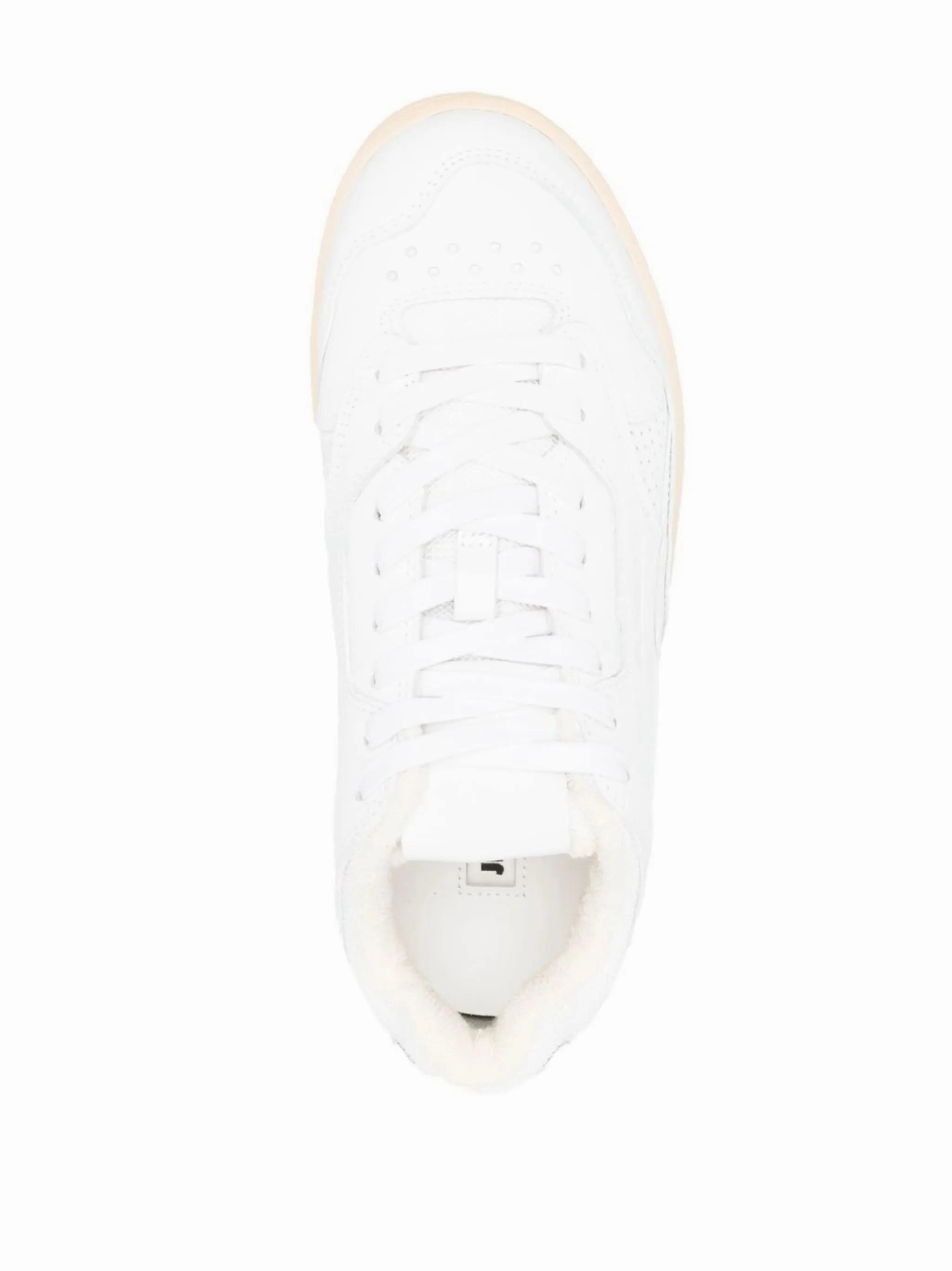 debossed-logo low-top sneakers Best Flat Sole Running Shoes