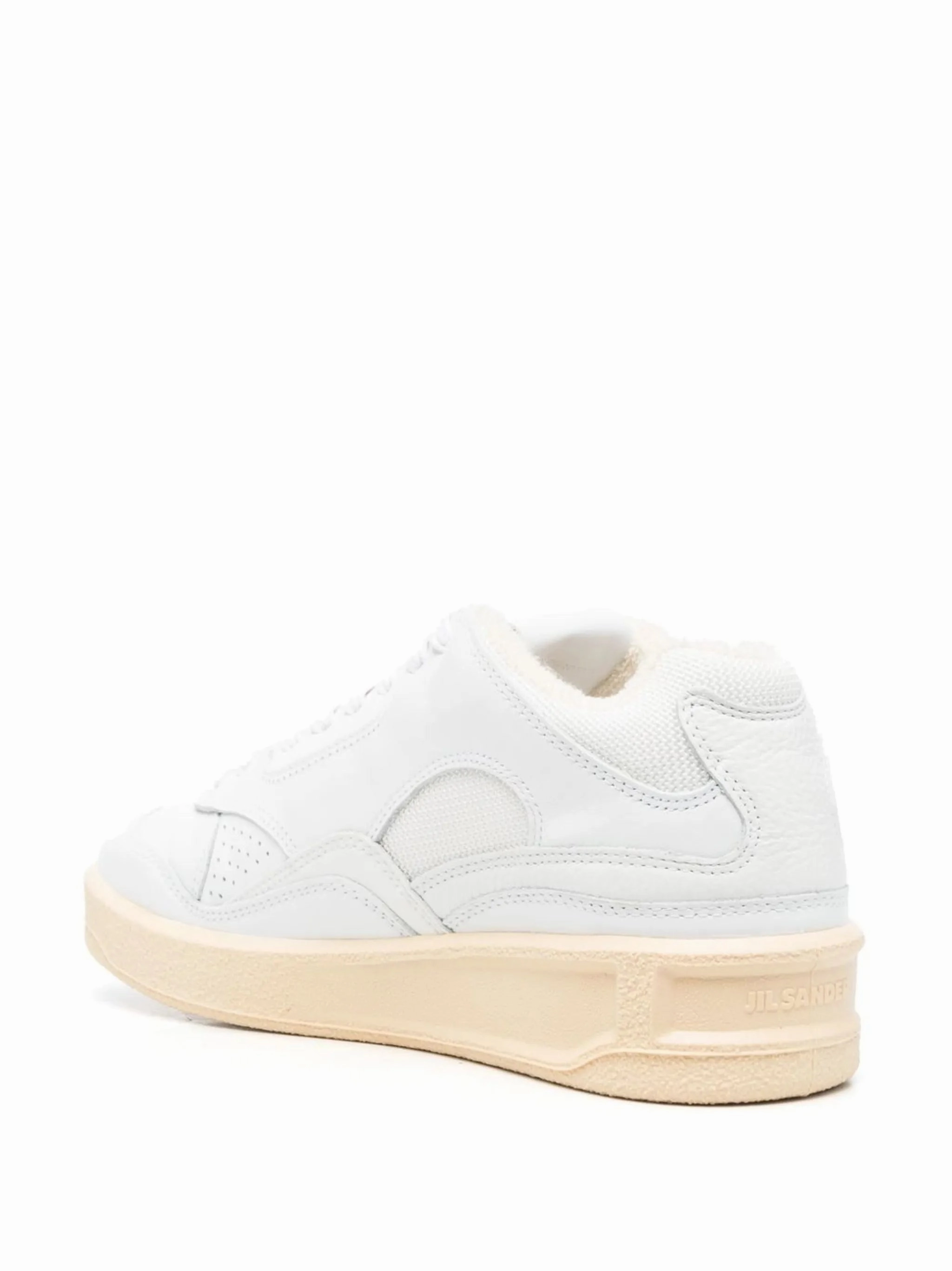 debossed-logo low-top sneakers Shoes Flat Heels