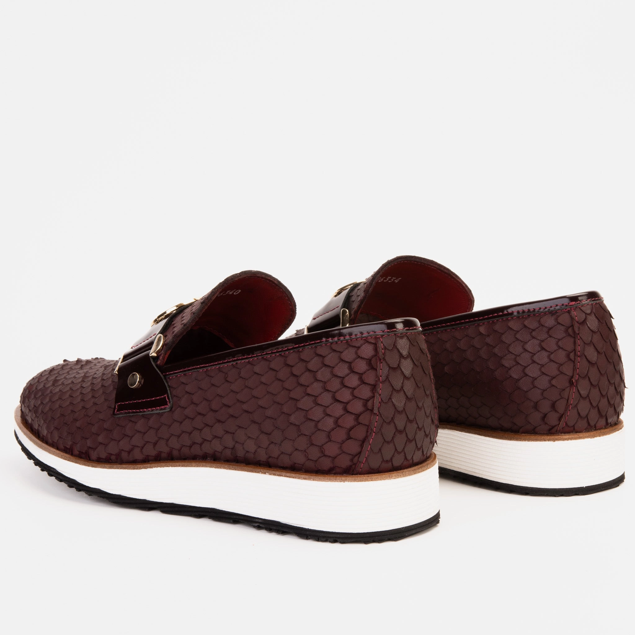 The Legacy Burgundy Leather Men Casual Loafer Shoe Hot Dress Shoes