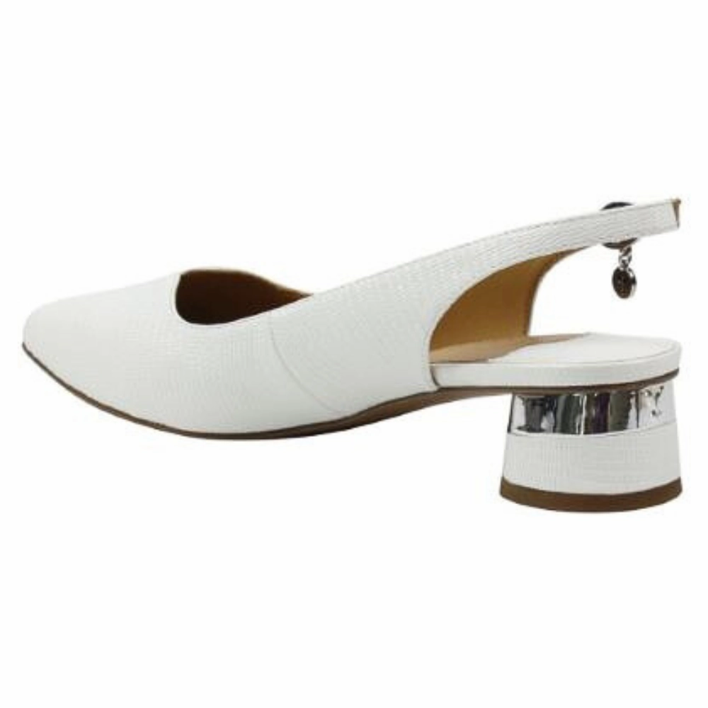 J. Renee Taveta White Lizard Pump (Women's)