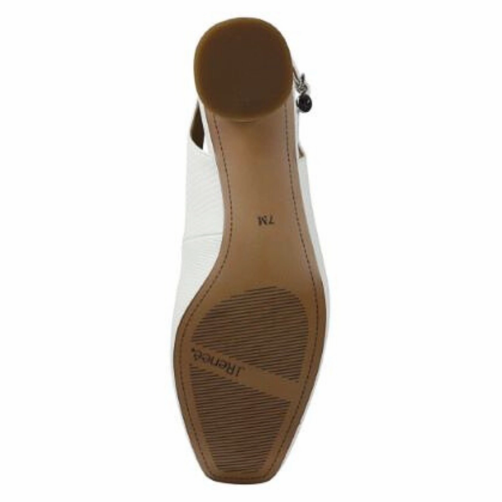 J. Renee Taveta White Lizard Pump (Women's)