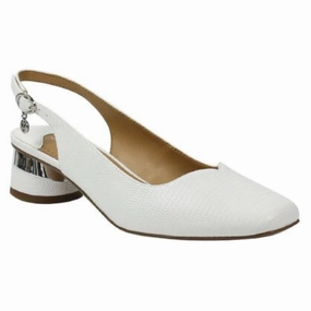 Shoe Carnival Dress Code J. Renee Taveta White Lizard Pump (Women's)