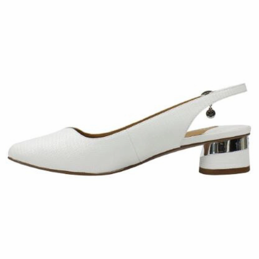 J. Renee Taveta White Lizard Pump (Women's)