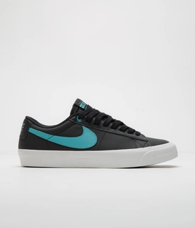 Nike SB Blazer Low Pro GT Shoes - Black / Dusty Cactus - Black - Summit White Nike Waffle Debut Vintage Shoes