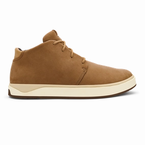 Pointed Toe Flat Boots Papak Ili - Tan