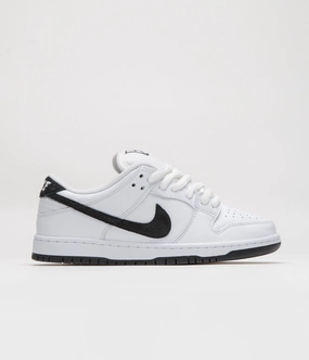 Nike Shoes Original Nike SB Dunk Low Pro Shoes - White / Black - White - Black