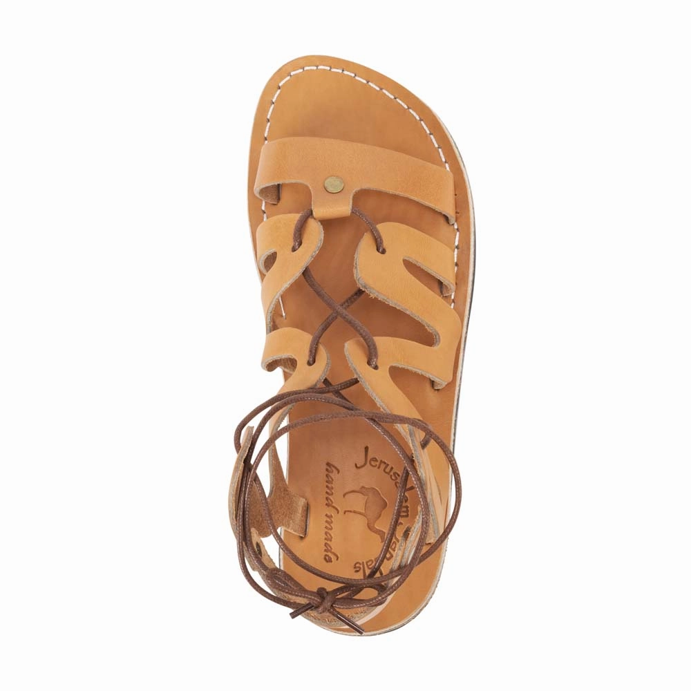 Keen Whisper Sandals Emma - Leather Lace Up Sandal | Tan
