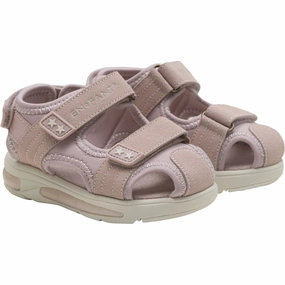En Fant Sepia Rose Sandals Velcro Mayari Sandals