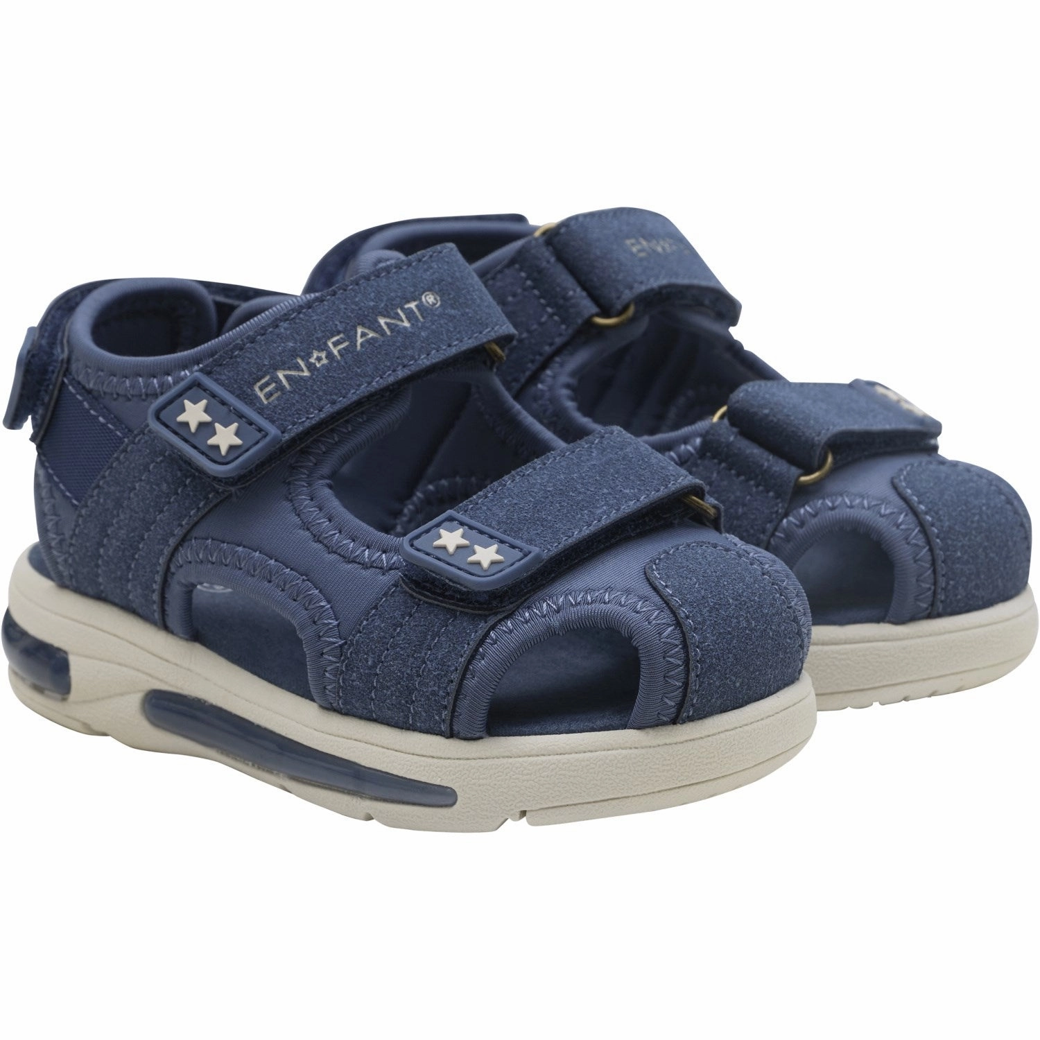 Loafer Sandals En Fant Vintage Indigo Sandals Velcro