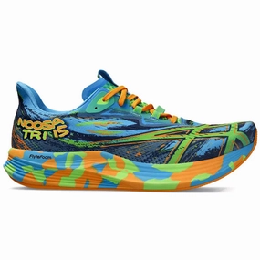 Men's Asics Noosa Tri 15, Waterscape/Electric Lime, 10.5 D Medium Asics Shoes Store Locator