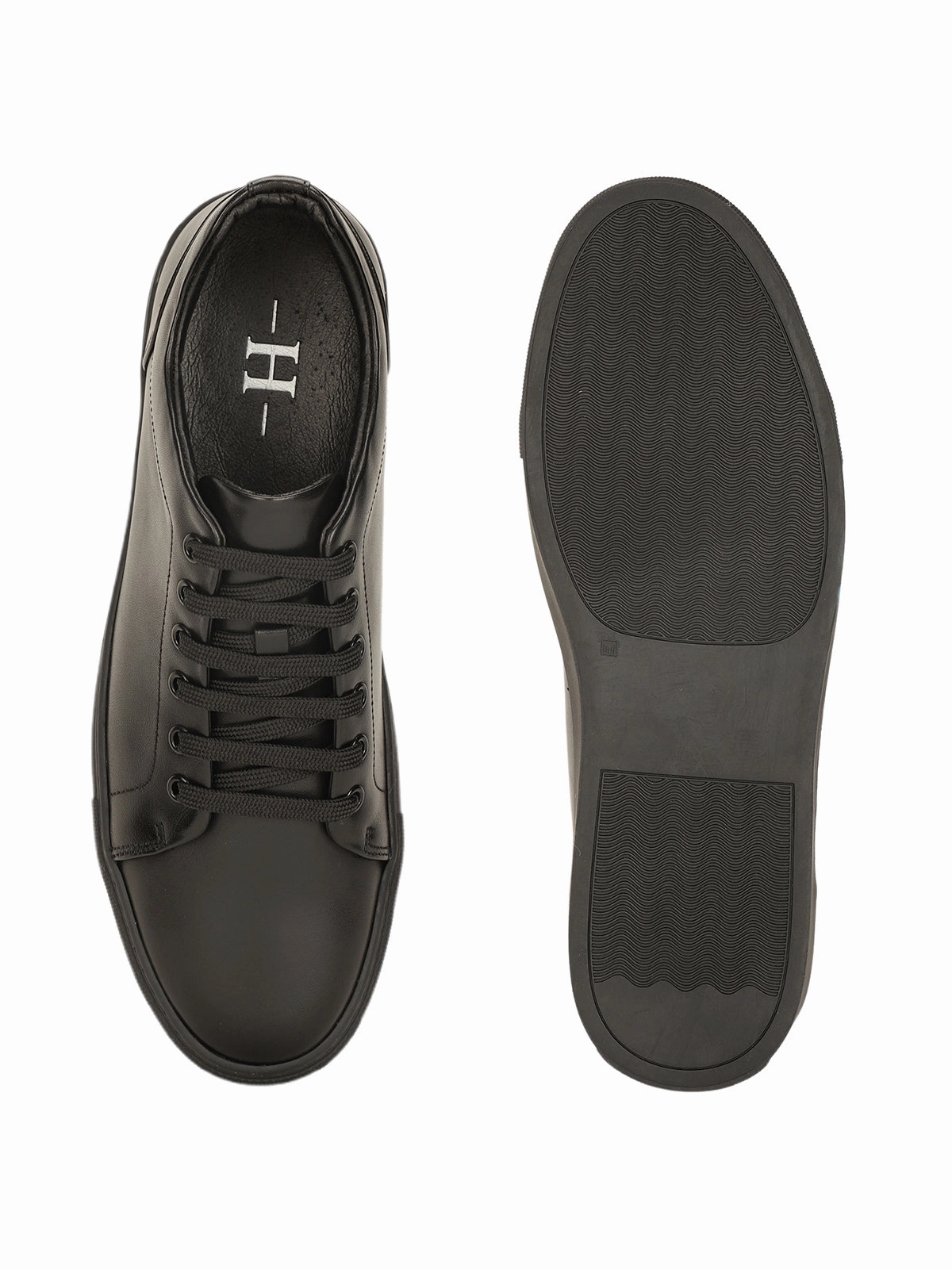 Endrick Premium Leather Lace Up Sneakers Best Sneakers For Workout