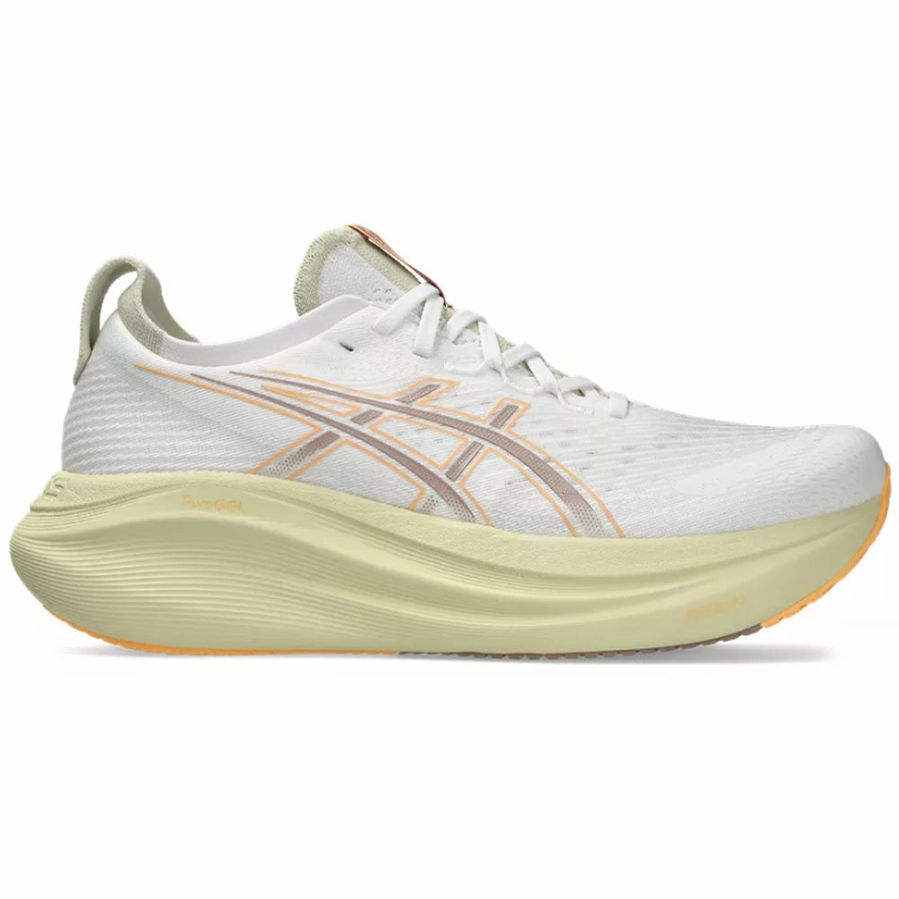 Asics Wrestling Shoes Ex Eo Twr900 Men's Asics Gel-Nimbus 27, White/Fawn, 11 D Medium