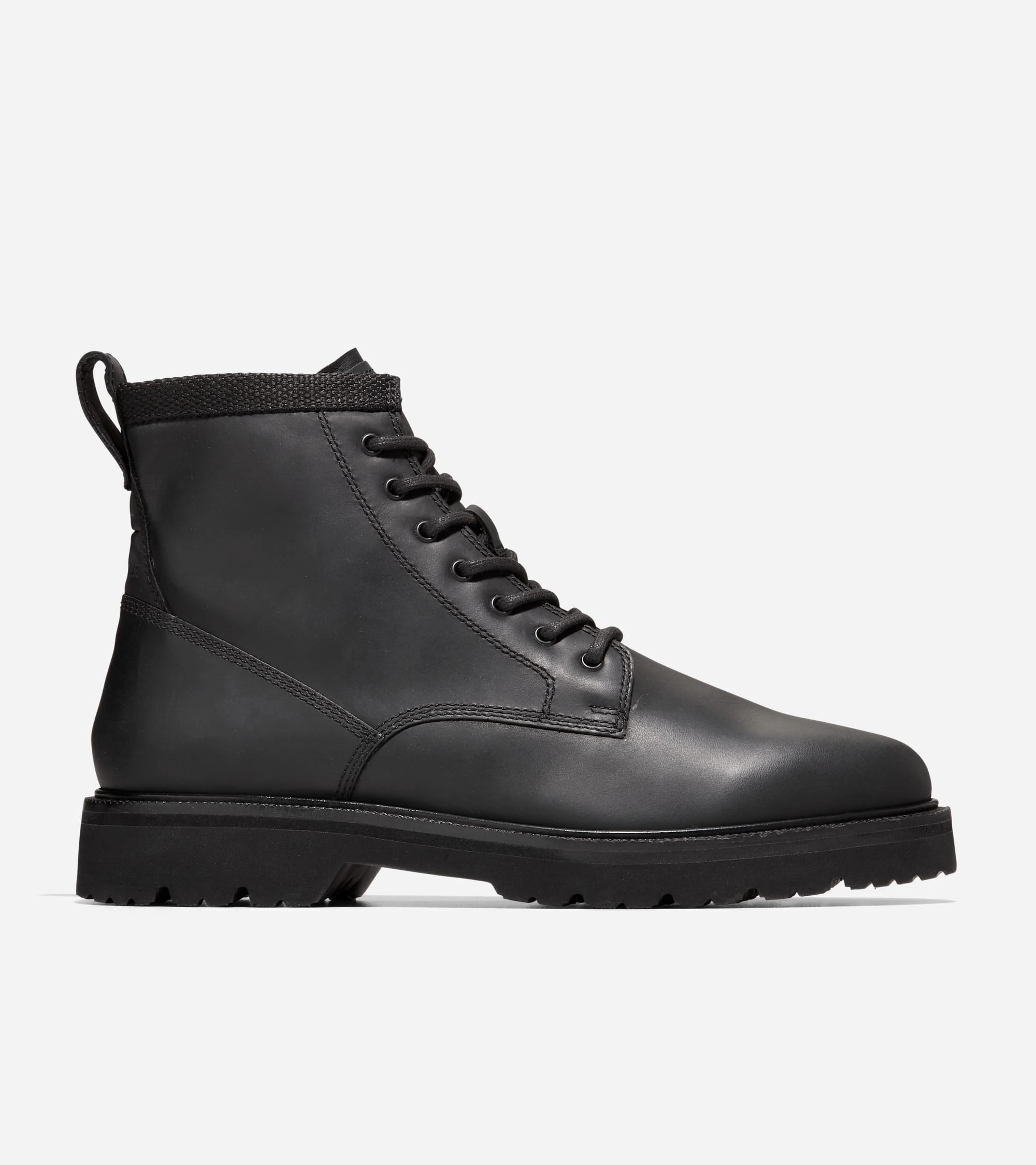 Men's American Classics Waterproof Plain Toe Boots Boots With A Chunky Heel