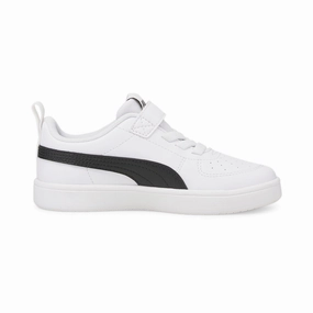 Autry Sneakers Puma Sneakers da ragazzo con laccio elastico e velcro Rickie AC 385836 03 white-black
