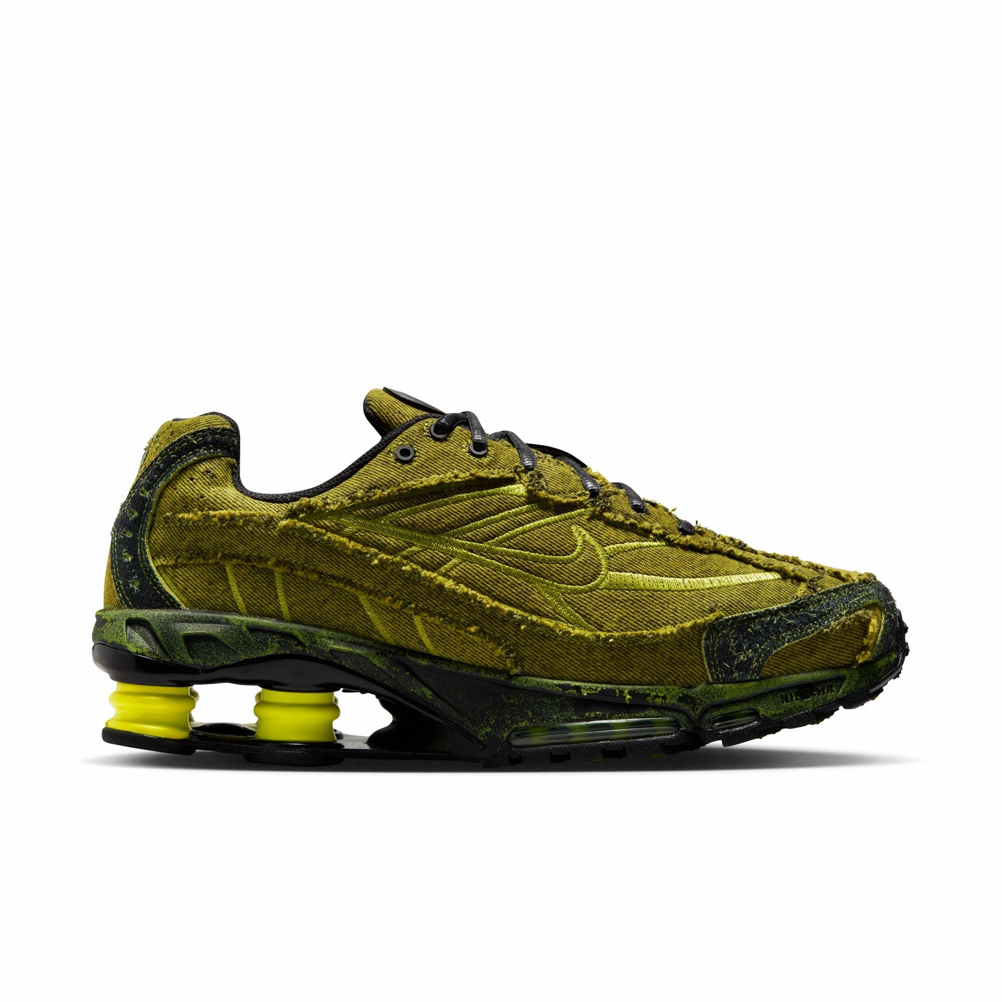 Nike Zoom All Out Flyknit Shoes Nike Shox Ride 2 Premium Men's Shoes Color: Black/bright Cactus-cyber-volt IH3356-010