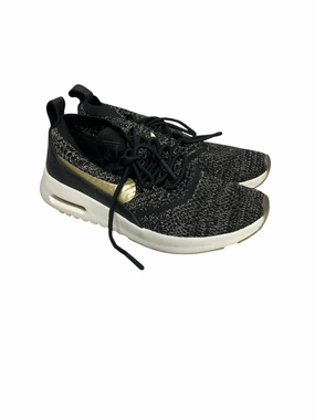 Nike Valentines Day Shoes Shoes Athletic By Nike In Black & Gold, Size: 8