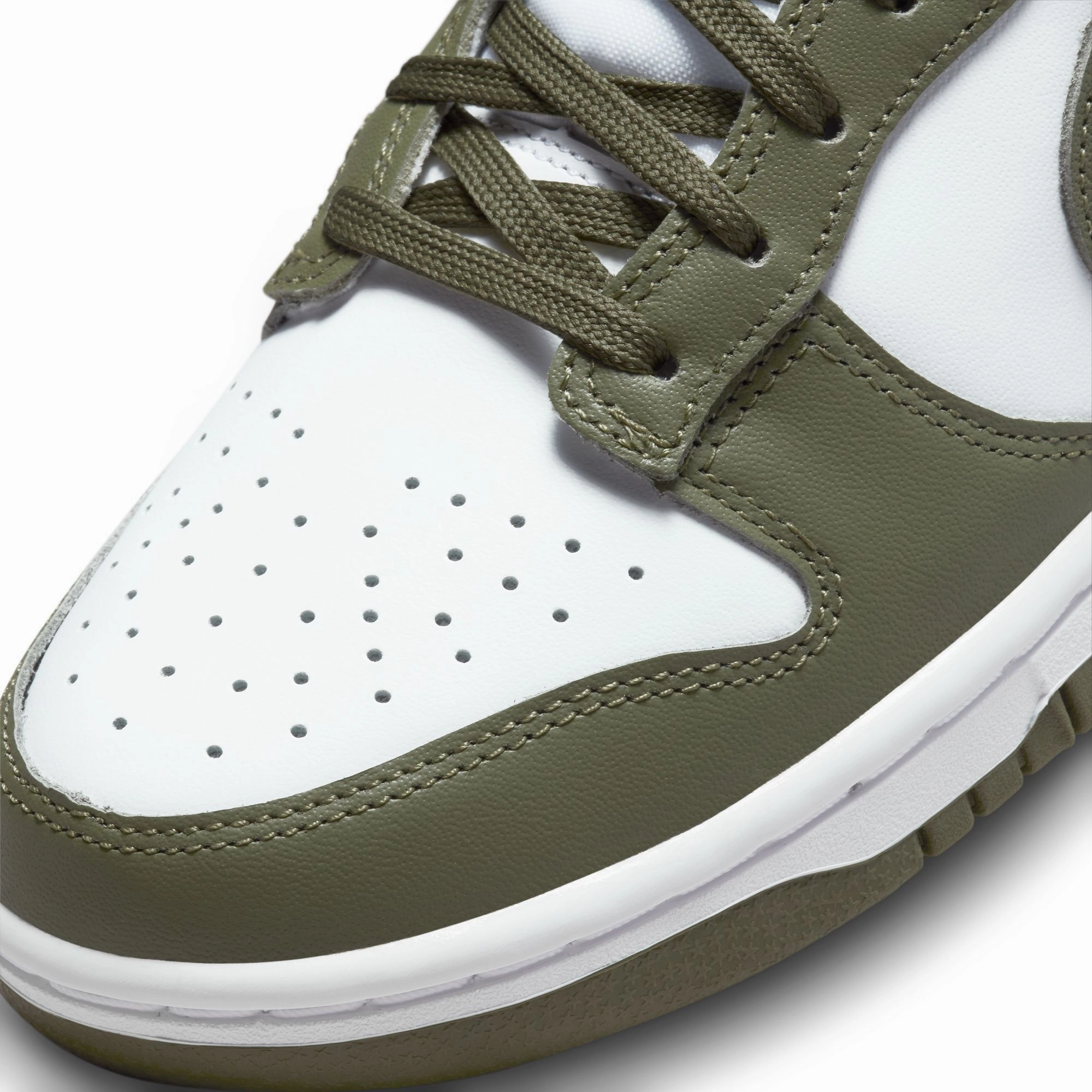 Nike Women's Dunk Low Shoes - White / Medium Olive Nike Transparent Shoes Price