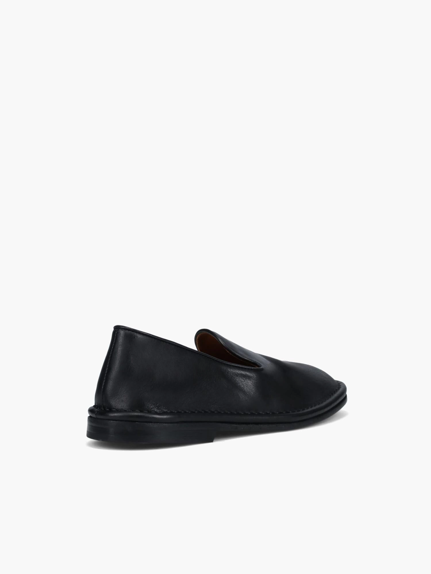 In Flat Shoes Ercole Nero Leather