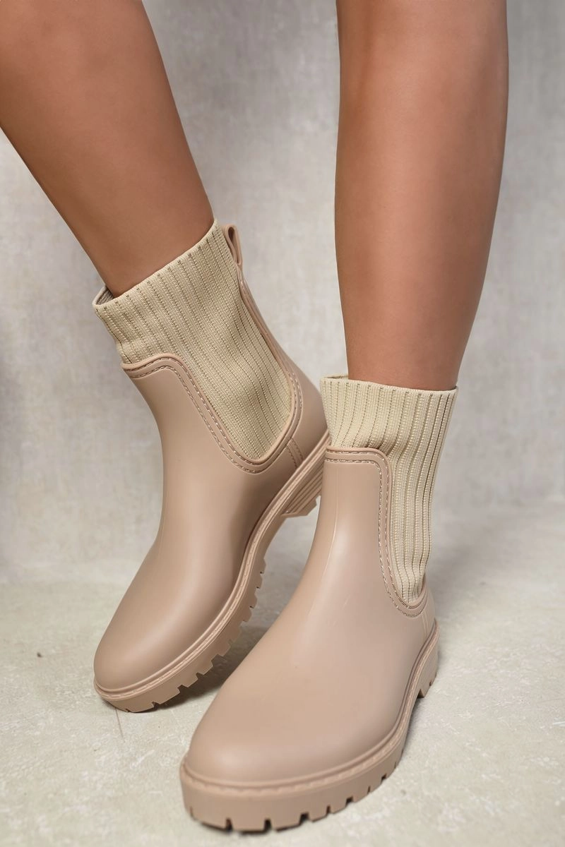 Snake Boots For Hunting Slip On Platform Ankle Boots