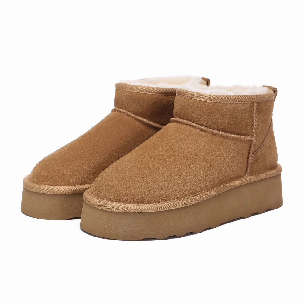 Hiking Boots Shoes EverAu Australia Women Heron Ultra Mini Platform Boots