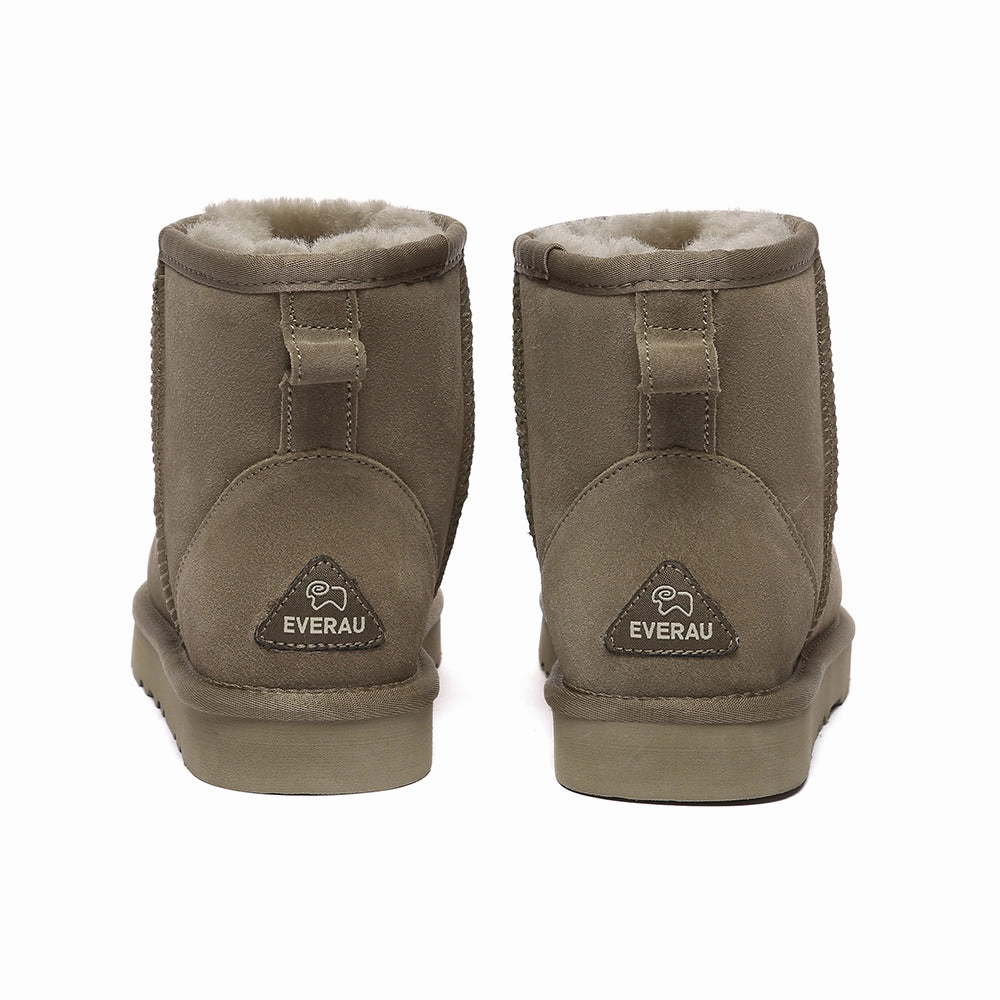 Bean Boots Duck Boots EverAu Australia Women Ostrich Leather Short Boots