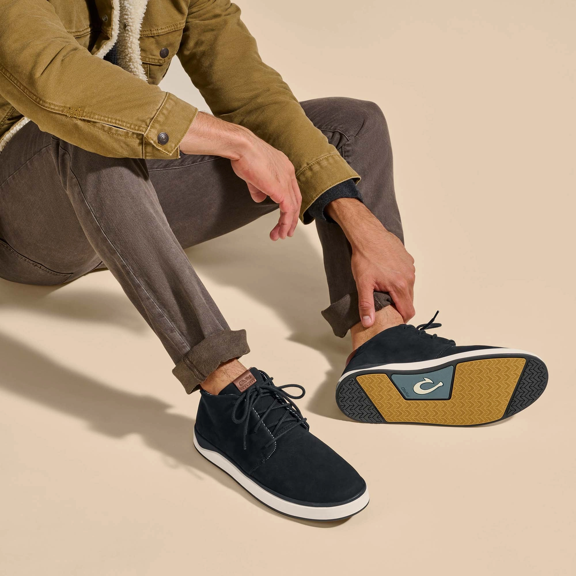 Papak Ili - Black Wide Chelsea Boots