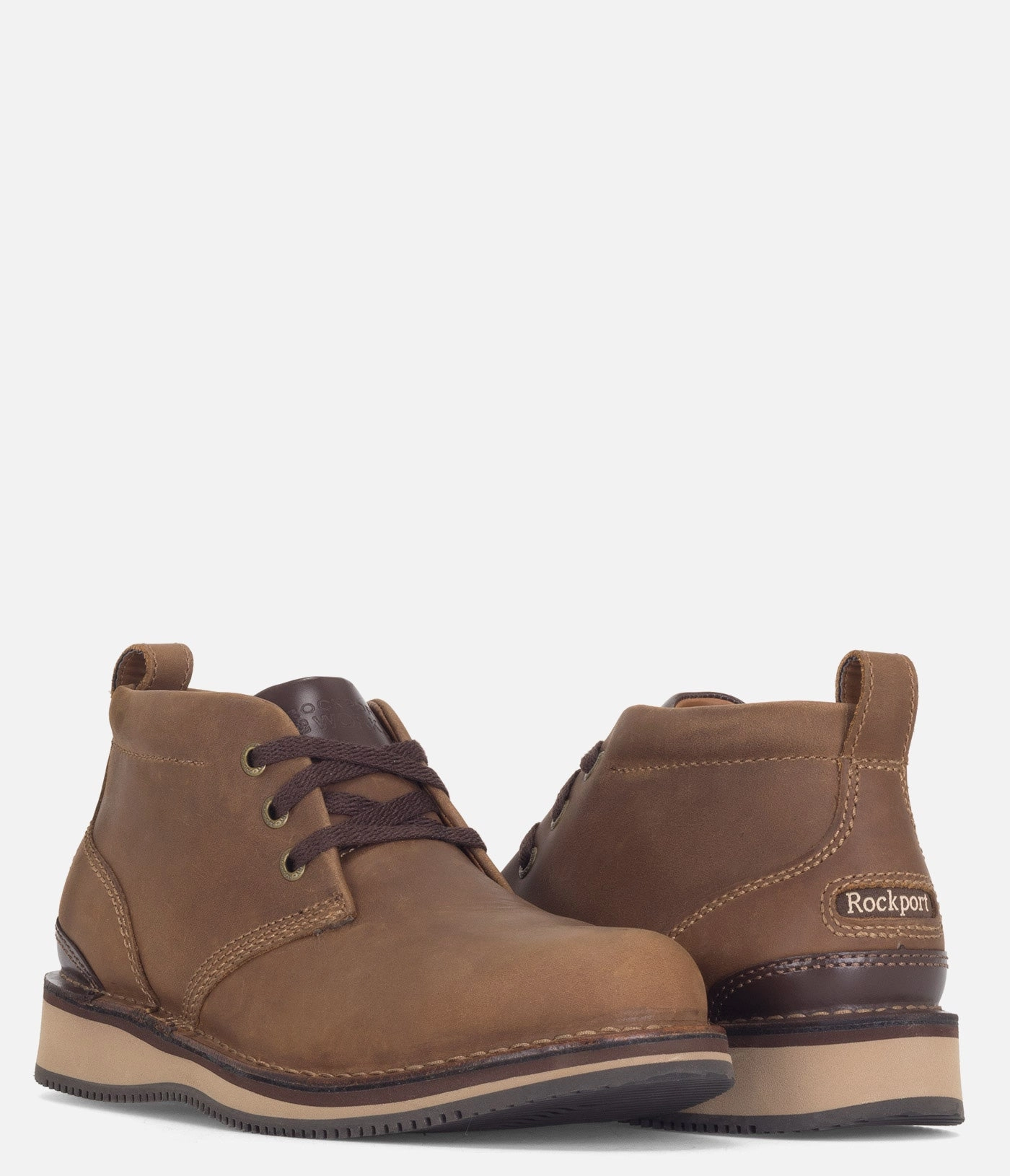 Rockport Prestige Point Safety Toe Chukka Boot - Men Trudave Boots