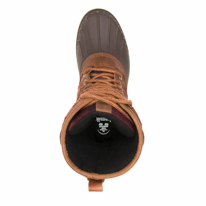 Sienna 3 Dark Brown Boots In The Winter