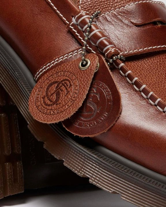 Brooklyn Loafers Dr. Martens Penton Amber Tan - Womens