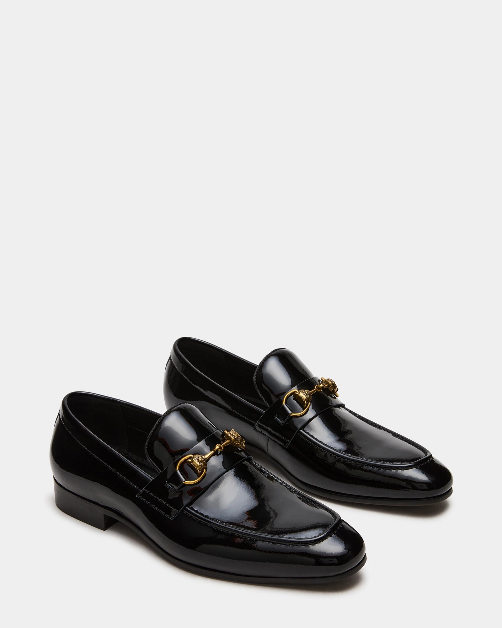 JAKIRO BLACK PATENT Franco Sarto Loafers