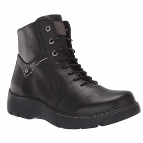 Patent Boots Wolky Daydream Black Vegi Leather Boot (Women's)