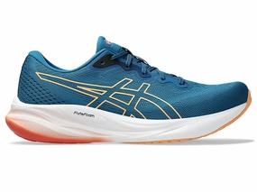 Asics 4mm Drop Running Shoes Men's Asics Gel-Pulse 15, Rich Navy/Faded Orange, 11 D Medium
