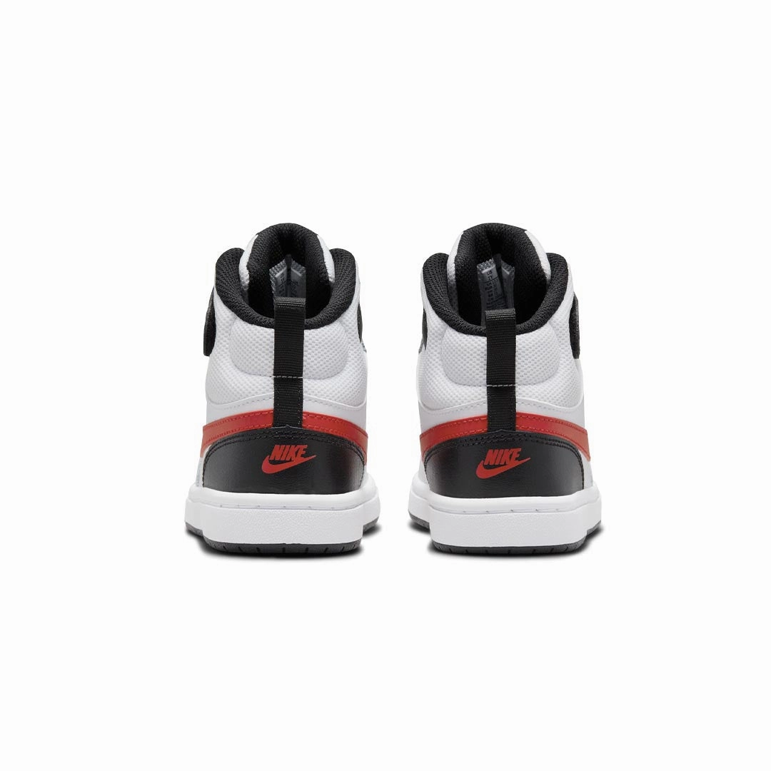 Nike - Kids' (Preschool) Court Borough Mid 2 Shoes (CD7783 110) Nike Mercurial Soccer Turf Shoes