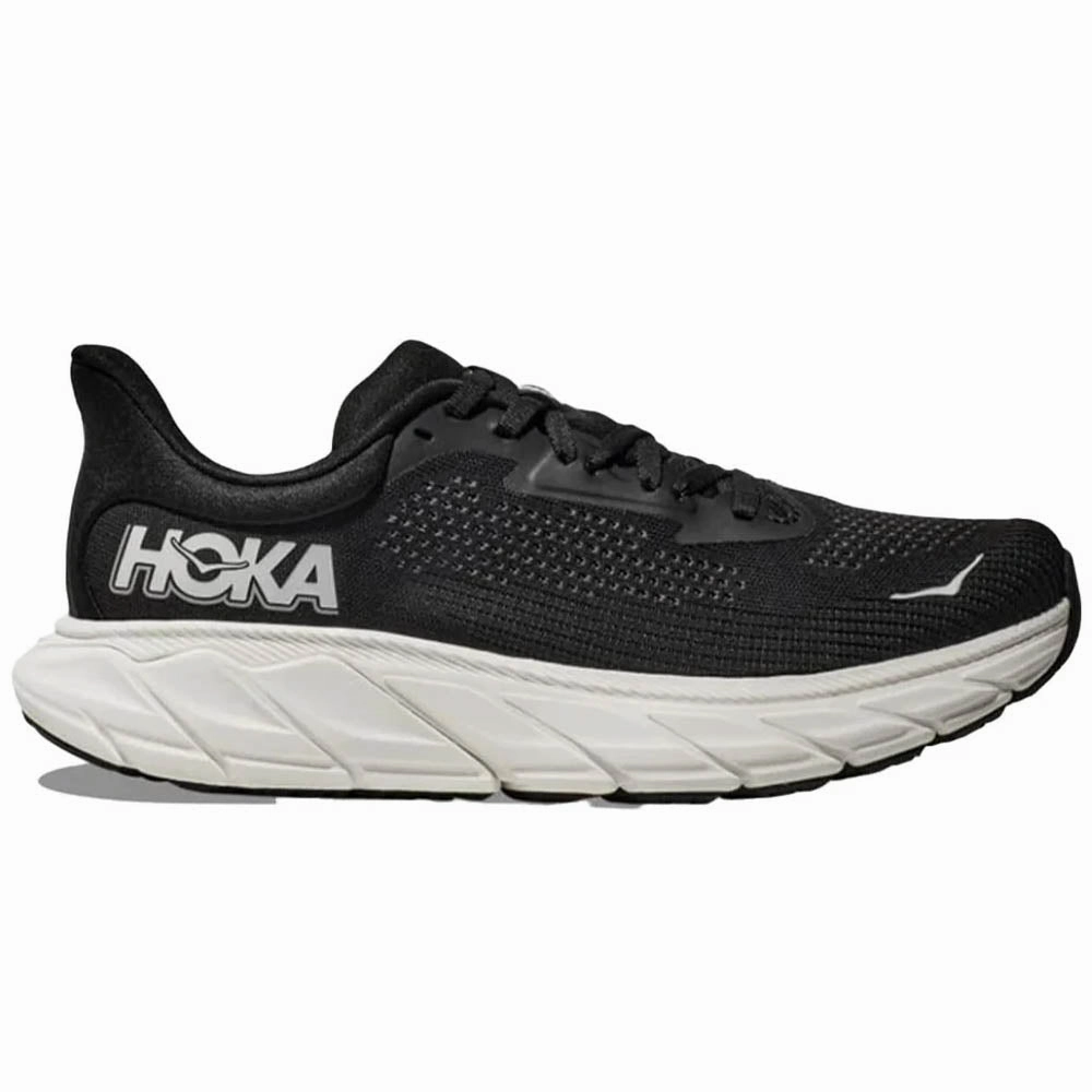 Men's Hoka Arahi 7, Black/White, 15 D Medium Bondi 8 Sale