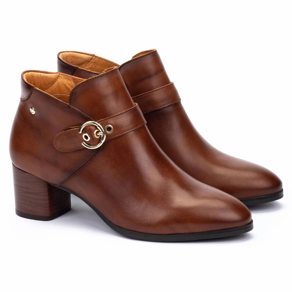 Pikolinos Calafat 8602C1 Cuero Leather Bootie (Women's) Cowboy Rain Boots