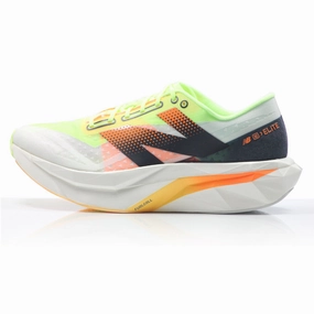 New Balance FuelCell SuperComp Elite v4 Women's Running Shoe - White/Lime Glo Running Shoes Photos