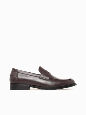 Gaio Brown Soft Calf Leather Dresses And Flat Shoes