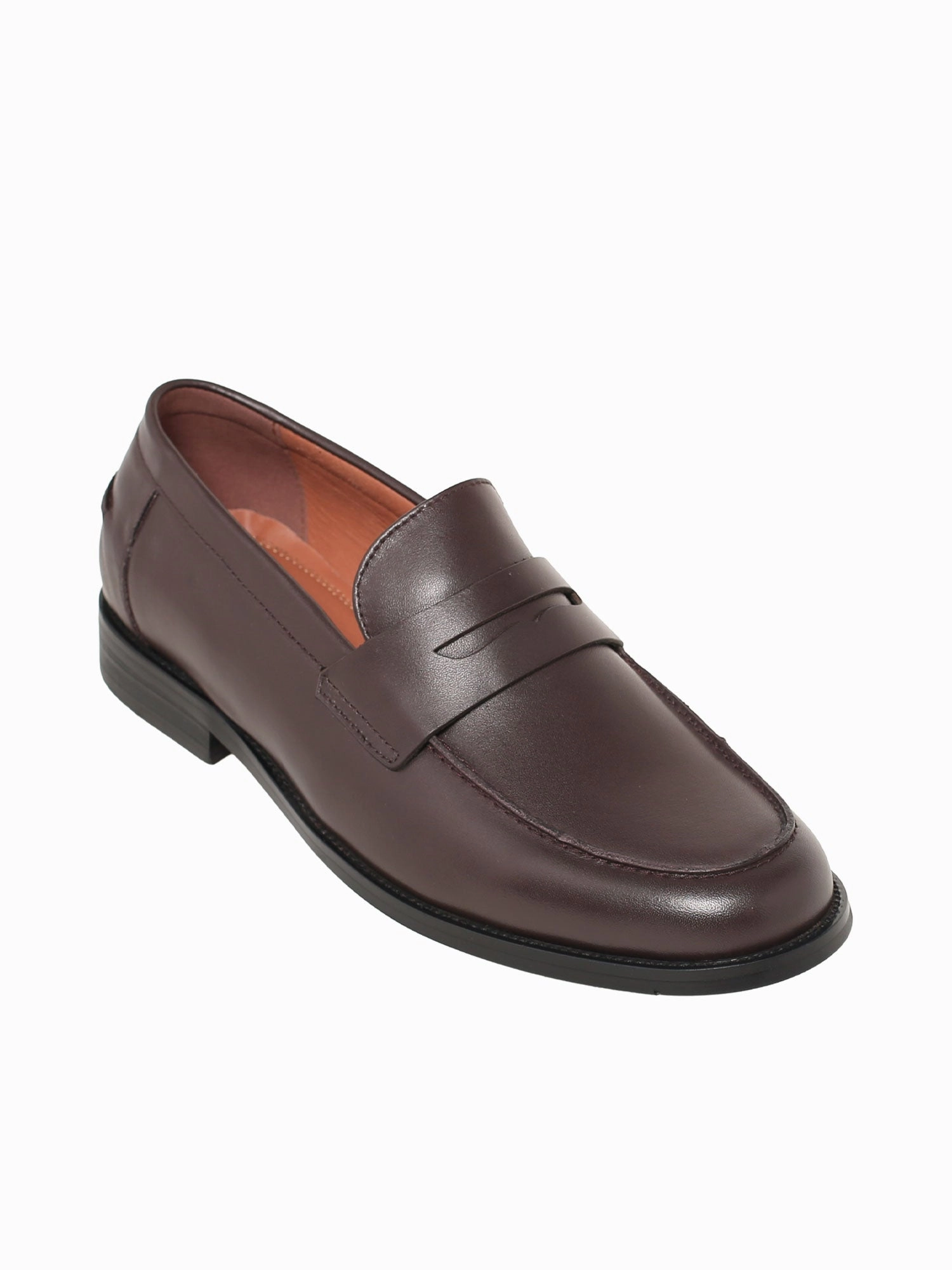 Gaio Brown Soft Calf Leather Flat Pointed Toe Slingback Shoes