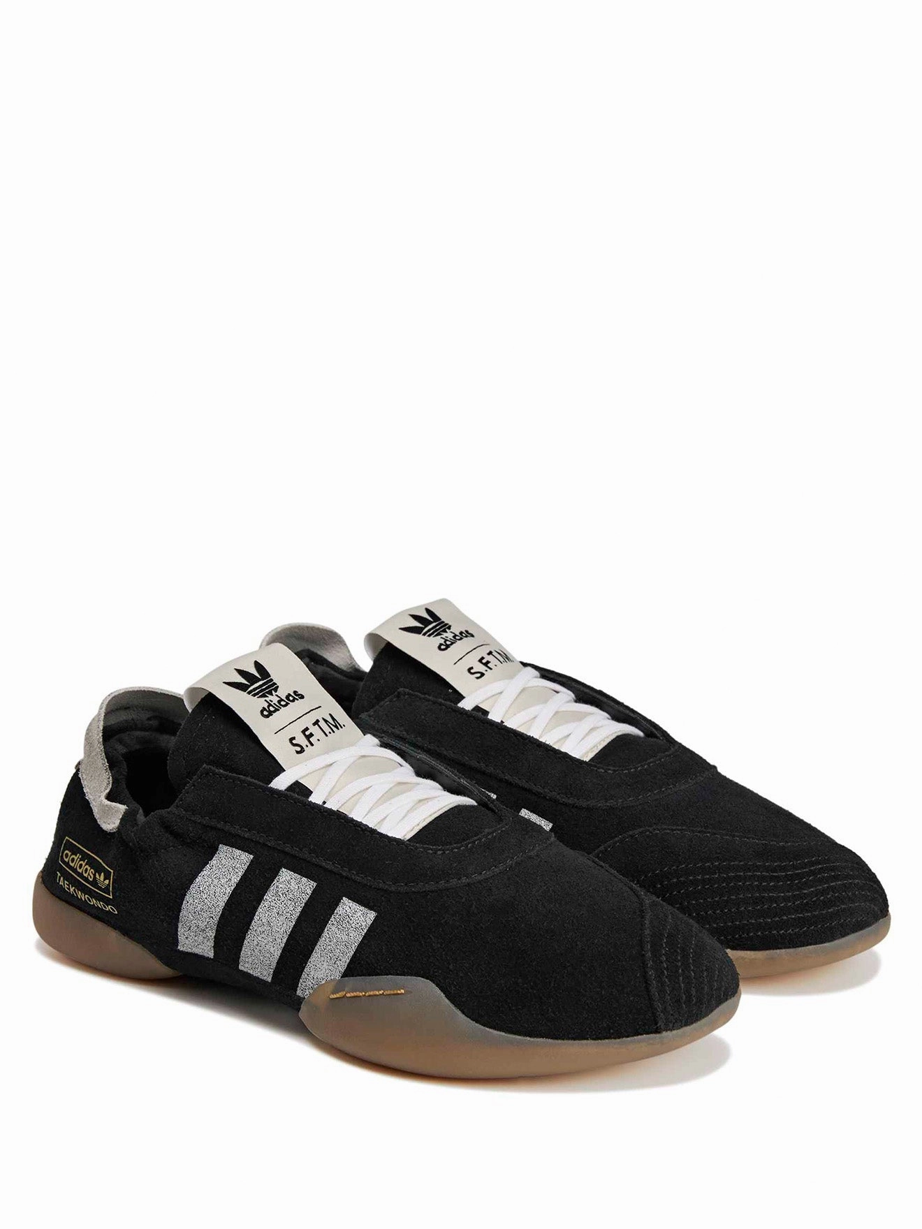 Adidas Taekwondo Mei SFTM - Cloud White & Black Adidas Shell Toe Shoes