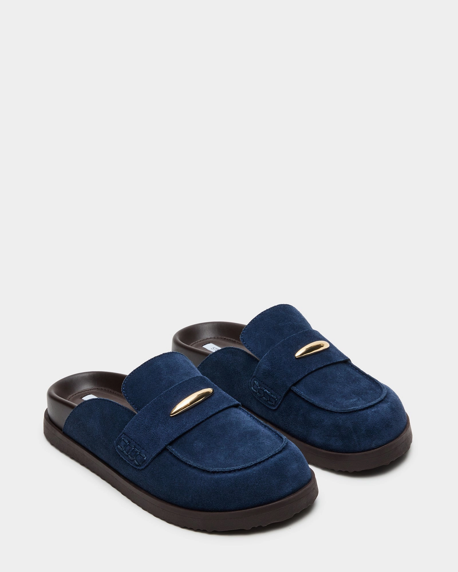 TOBIN NAVY SUEDE Loafers Gh Bass
