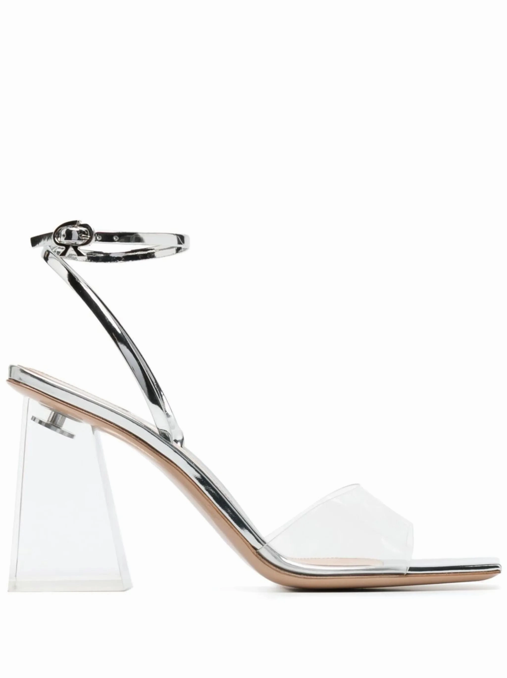 Edit Sandals Cosmic 85mm transparent sandals