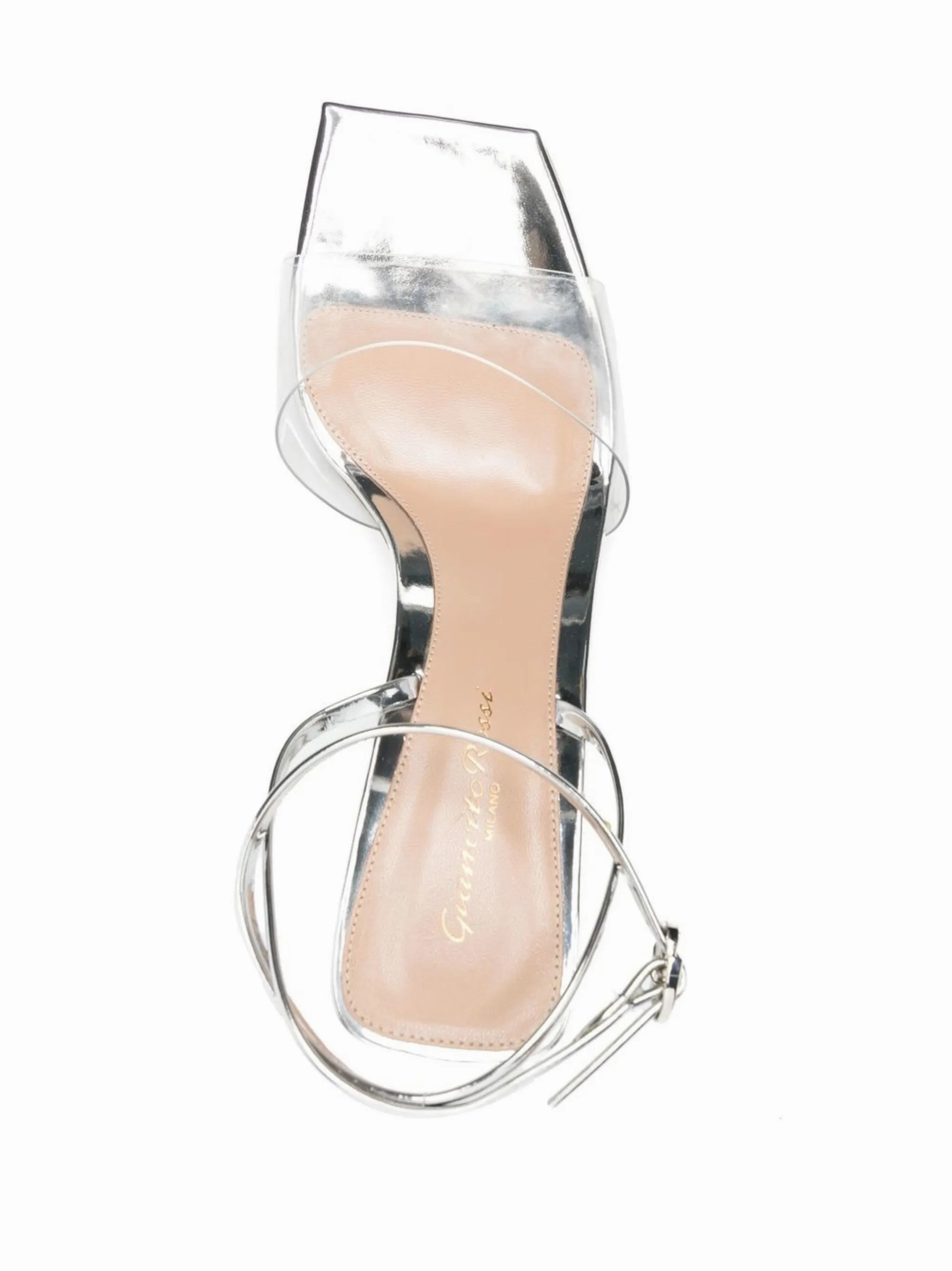Cosmic 85mm transparent sandals Moses Sandals