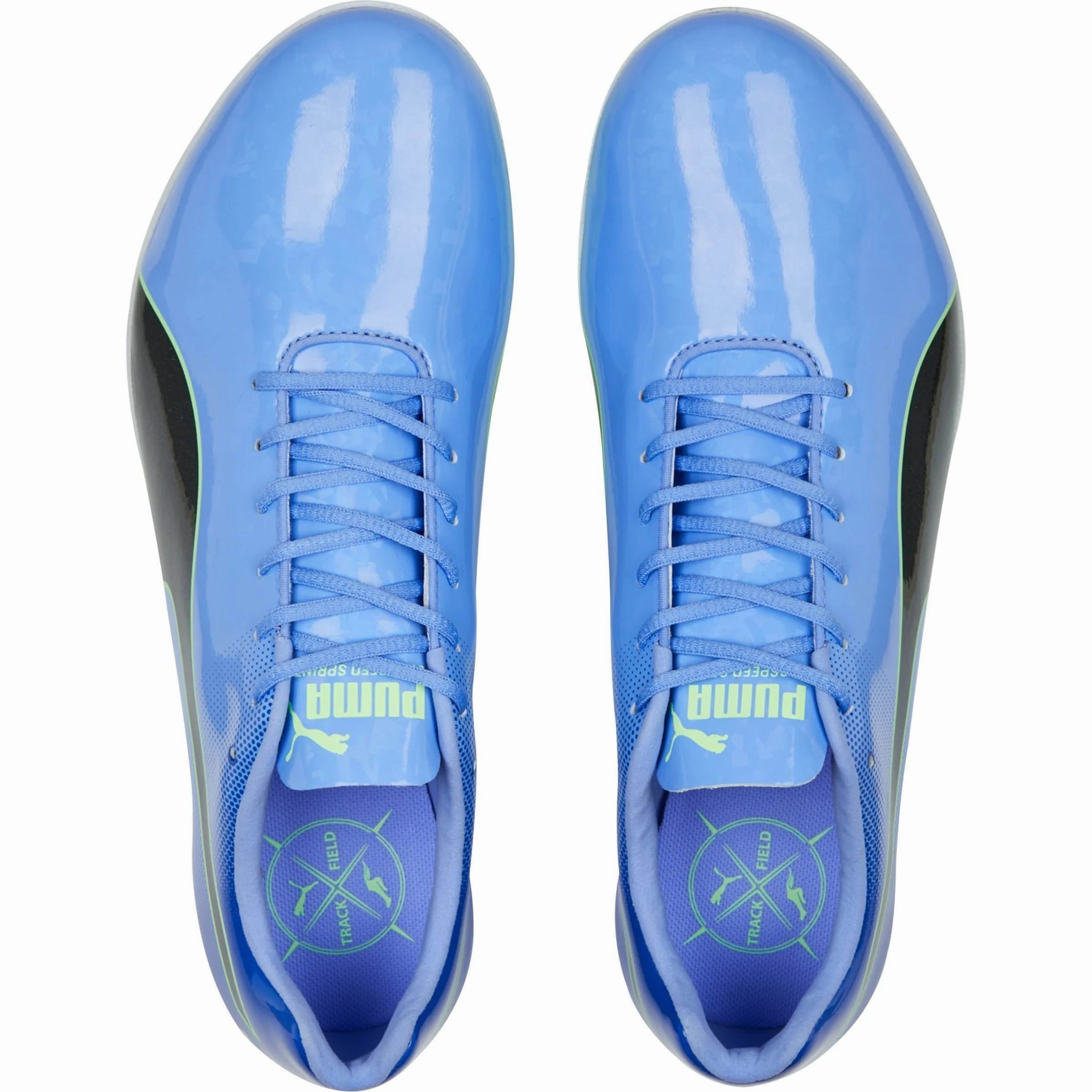 Puma evoSpeed Sprint 14 Running Spikes - Purple Good Puma Running Shoes