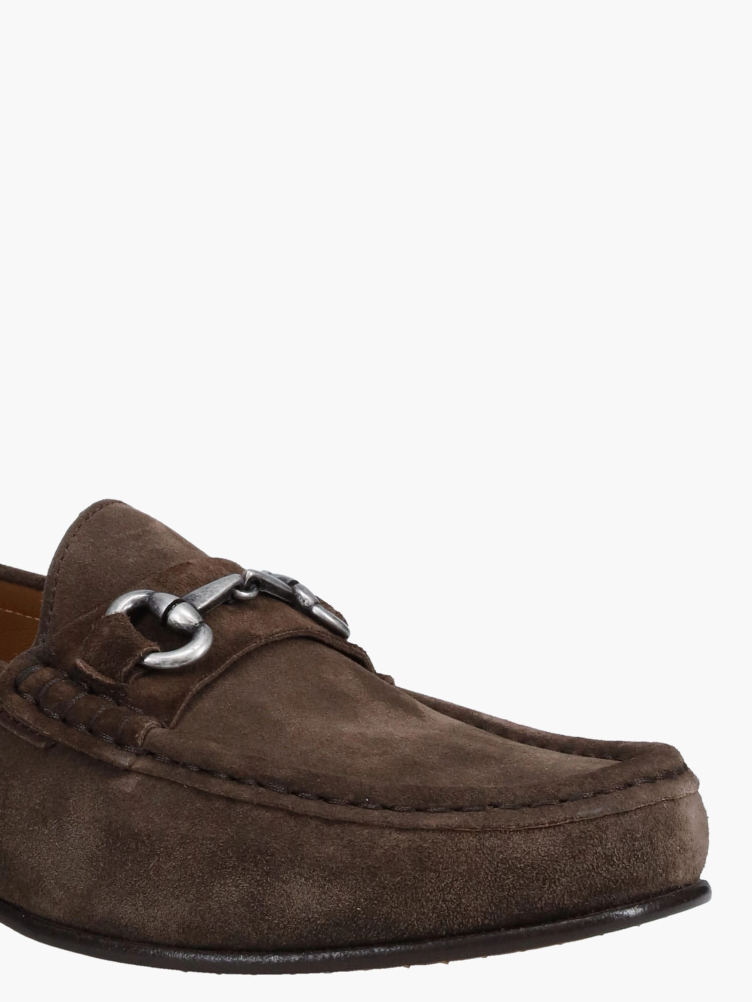 3188 Ebony Suede Flat Shoes Office