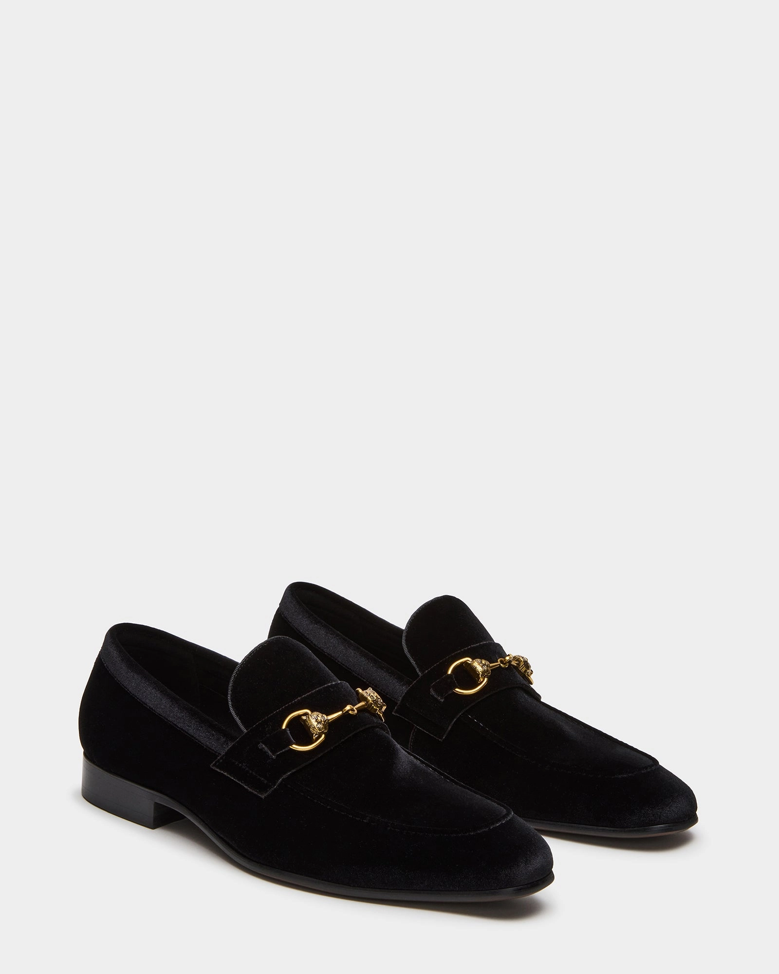 JAKIRO BLACK VELVET Loafers Lace Up