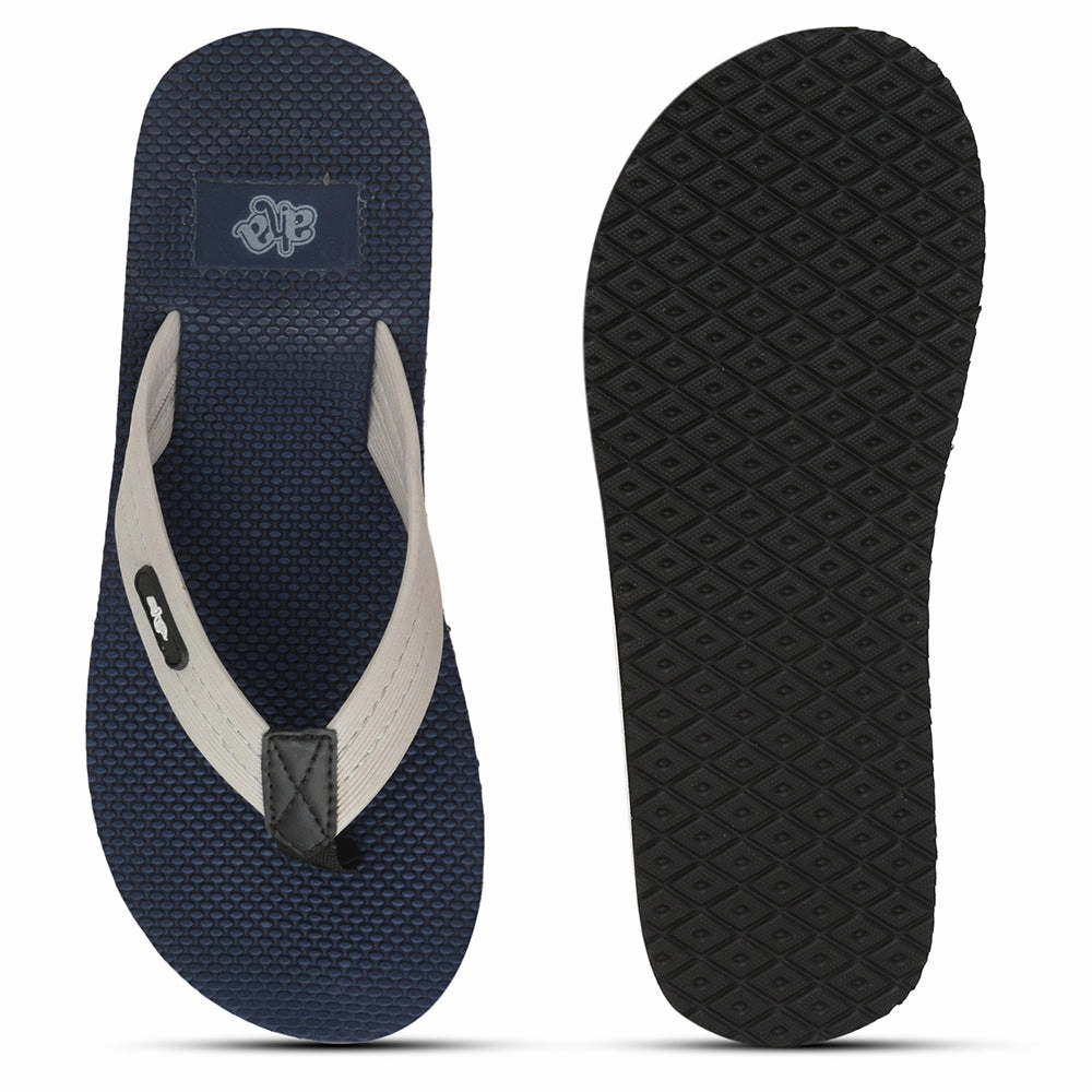A-HA Casual Navy Blue Flip Flop For Men JTN-03 By Liberty It Slippers