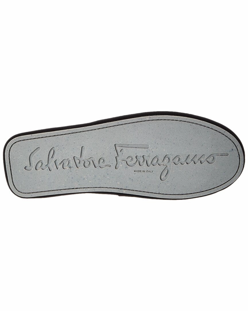 Ferragamo Anchelo Leather Slipper Slippers Real